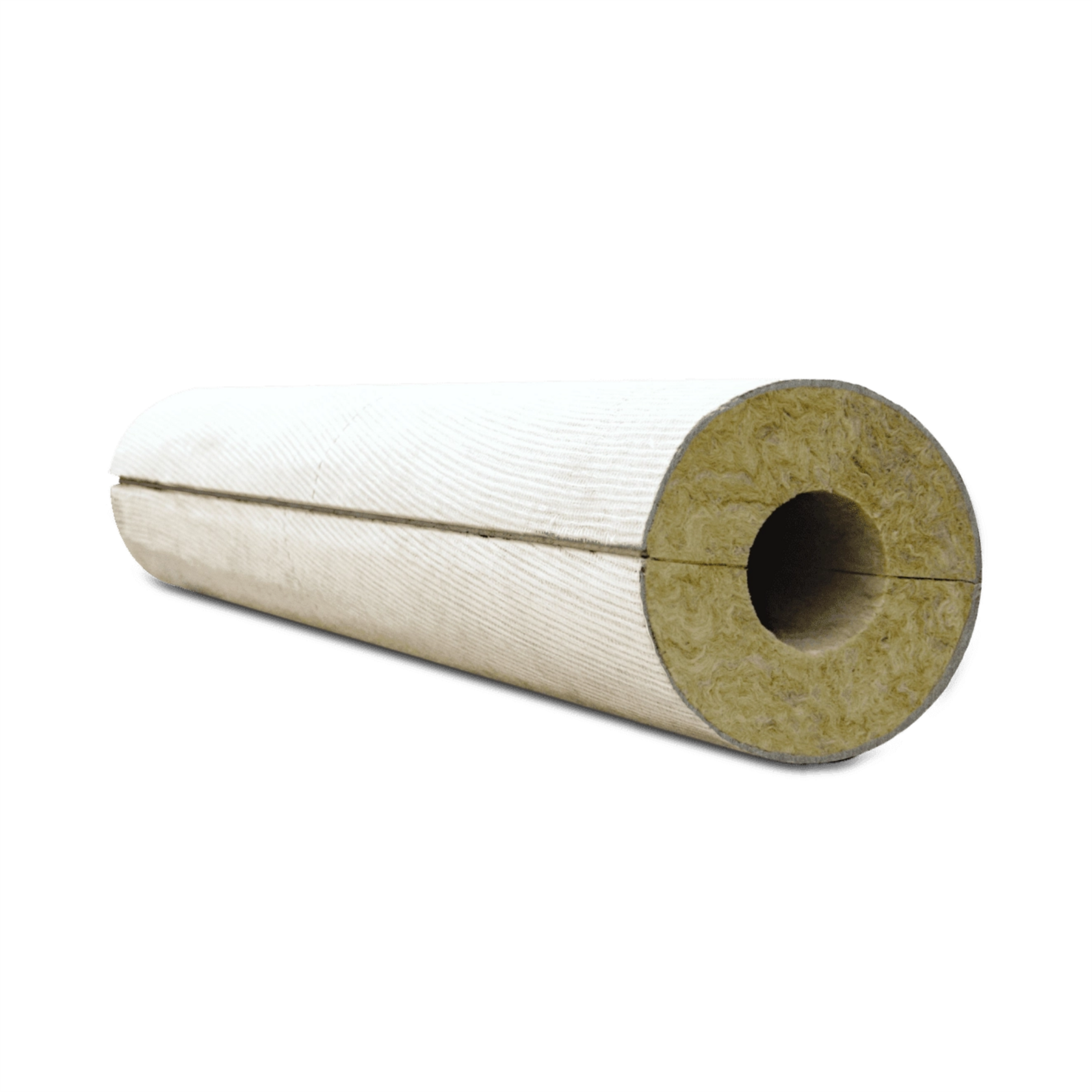 Негорючие цилиндры CUTWOOL®CL HARD из базальтового волокна с усиленным защитным полимерцементным покрытием для подземной теплоизоляции трубопроводов