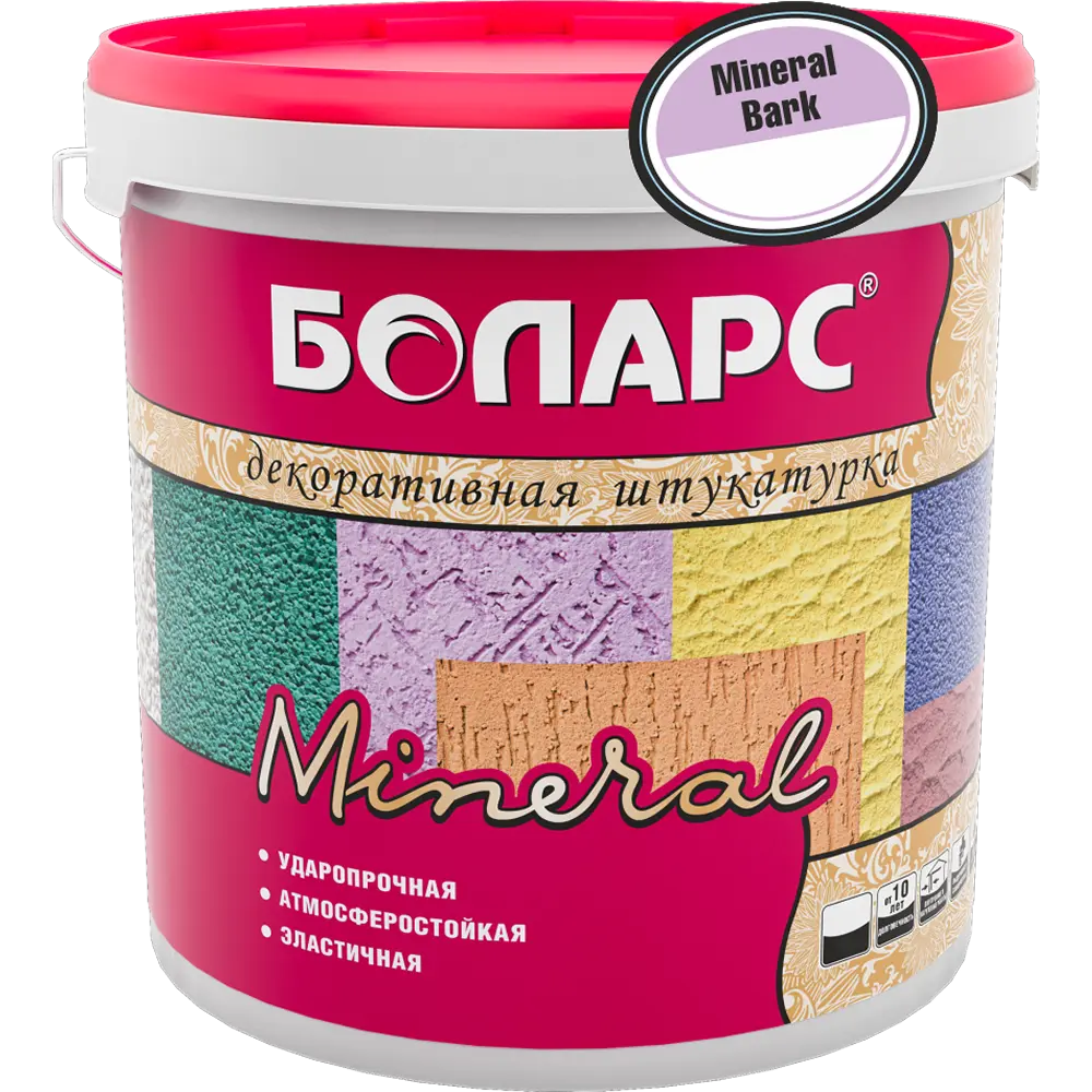 Декоративная штукатурка Mineral Bark — 15 кг