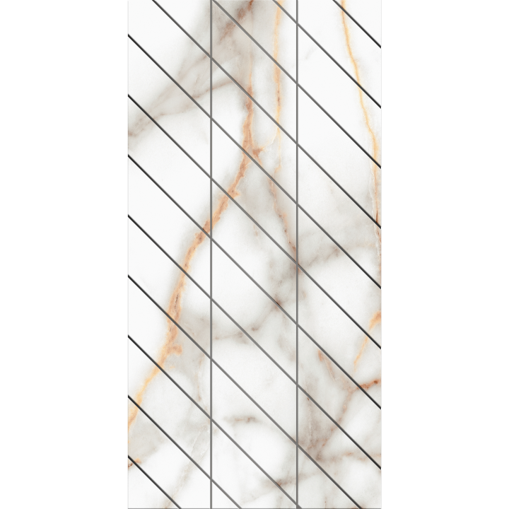 Фальшмозаика SM03 Угол 29,8x59,8x10 полир. (левый)