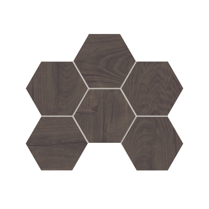 Мозаика SI04 Гексагон 25x28,5x10 непол.