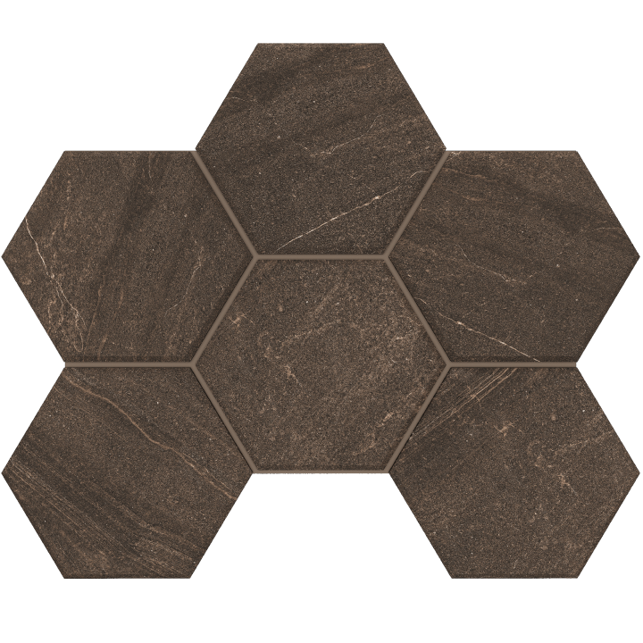 Мозаика GB04 Гексагон 25x28,5x9 непол.