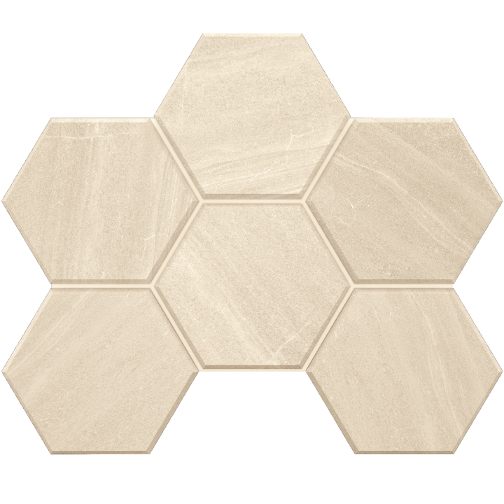 Мозаика GB01 Гексагон 25x28,5x9 непол.