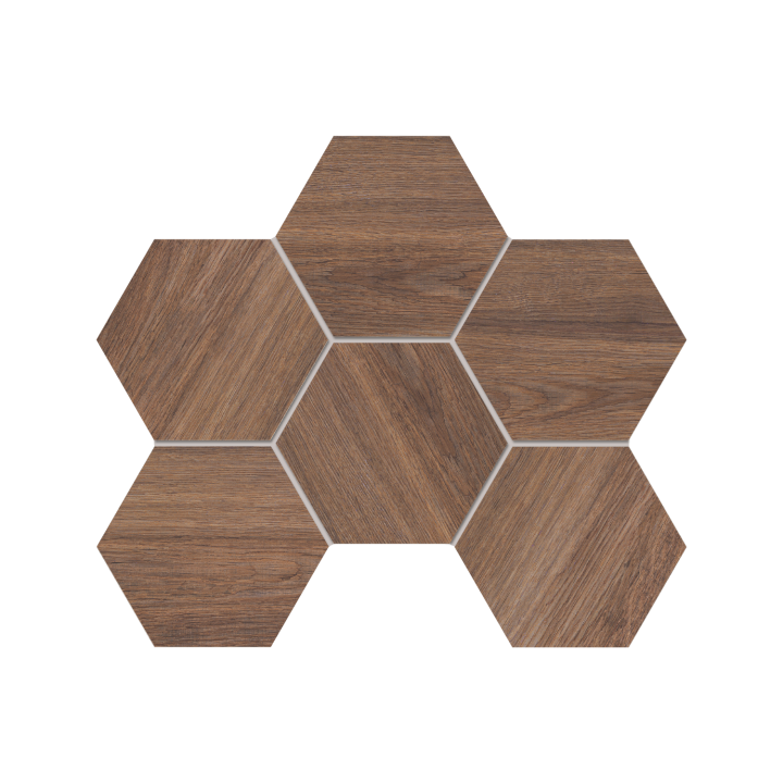 Мозаика SI02 Гексагон 25x28,5x9 непол.