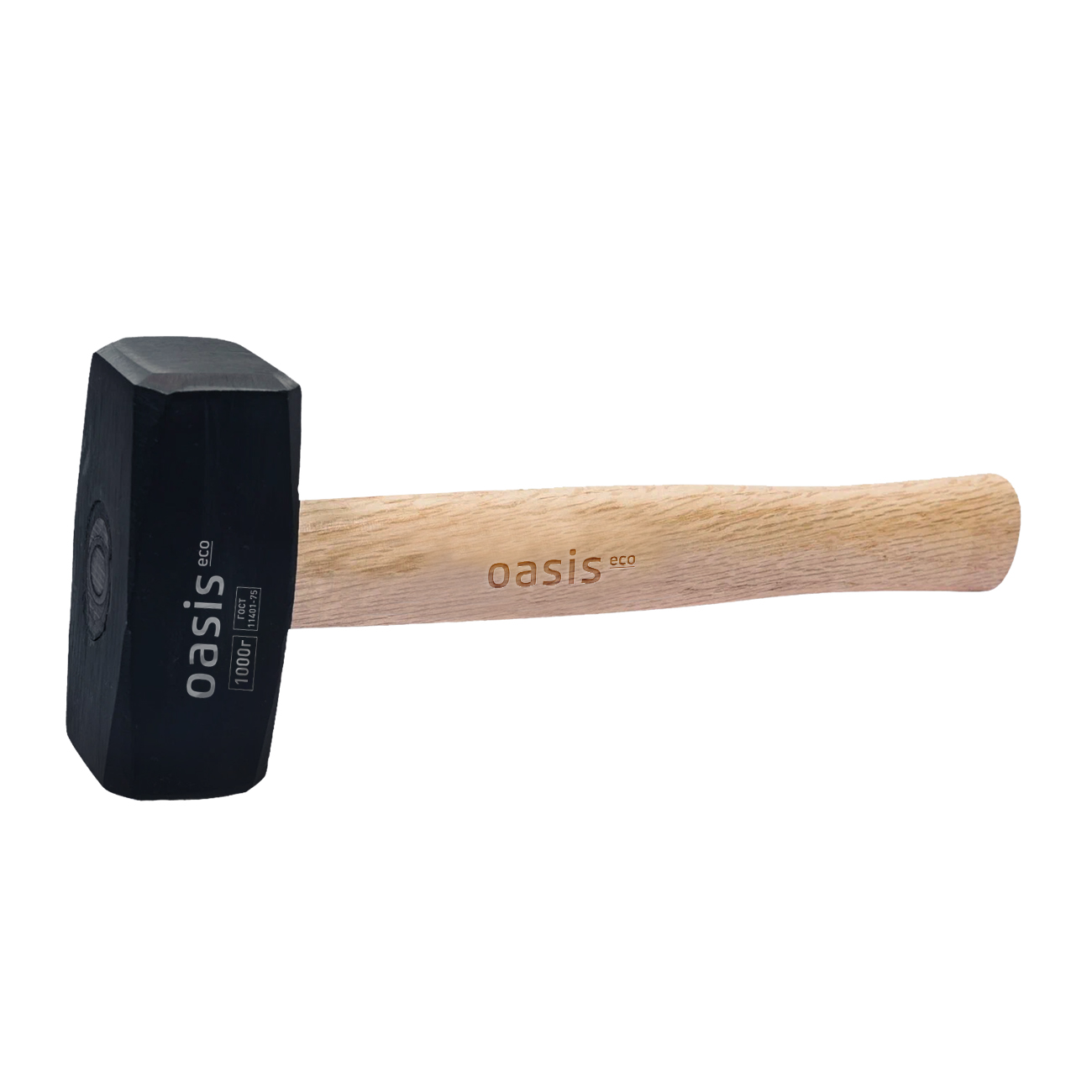 Кувалда с деревянной рукояткой Oasis Eco 1000 г 103010802001