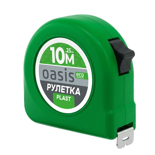 Рулетка Пластик Oasis Eco 10 м 103040300004