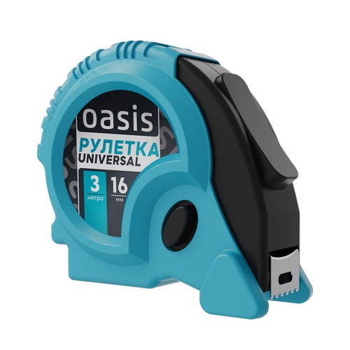 Рулетка Универсальная Oasis 3 м 103040300009