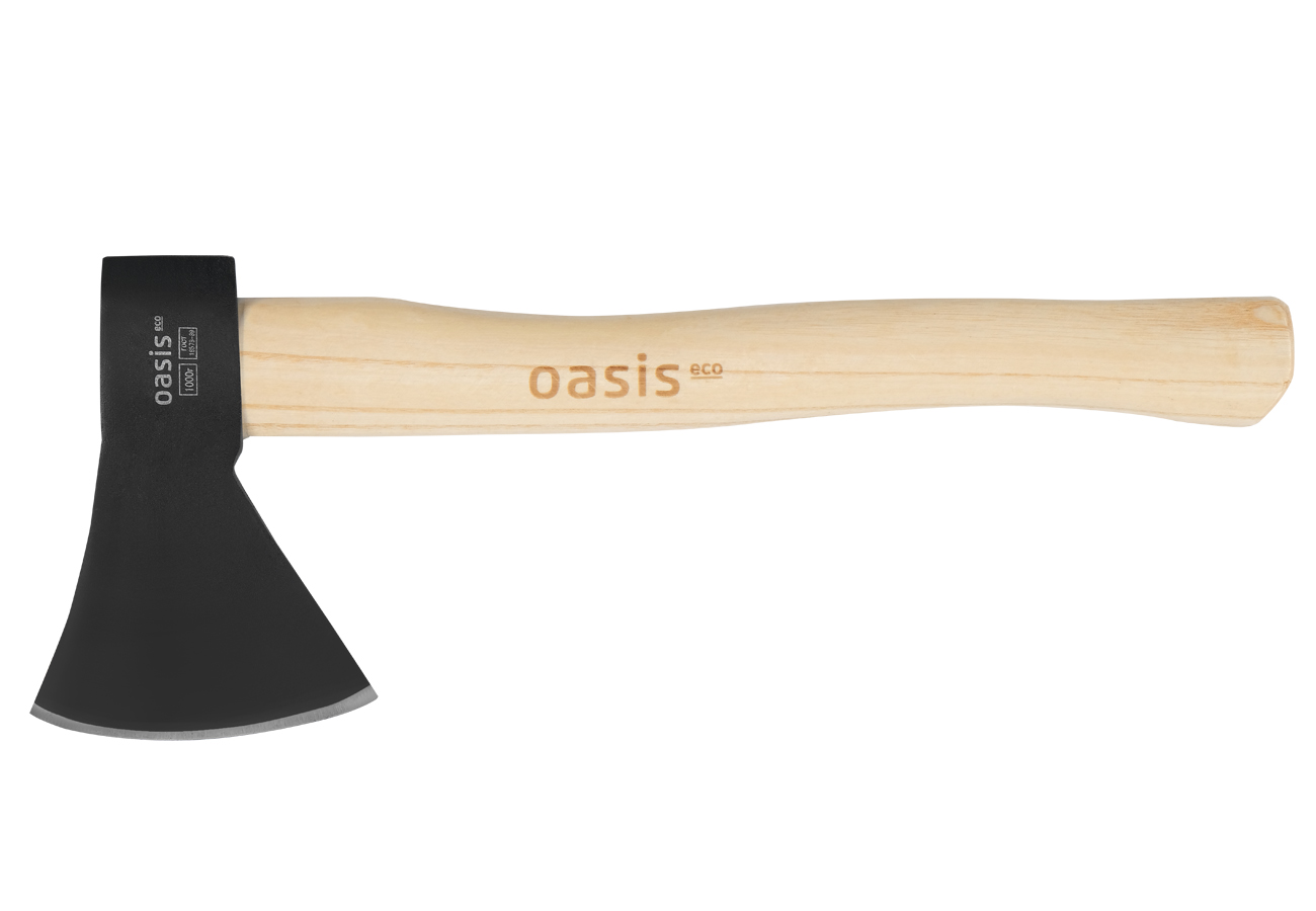 Топор с деревянной рукояткой Oasis Eco 1000 г 103010401003