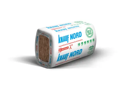 Утеплитель KNAUF NORD — 1250х600 × 100 × 0.033 — KNAUF