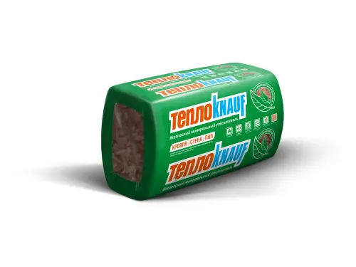 ТеплоKNAUF Кровля / cтена / пол - ПЛИТА — 1000x610 × 100 × 0.036 — KNAUF