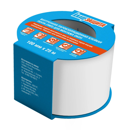 KNAUF Защита Клейкая лента оконная — 25000х100х0.35 × Одностороння — KNAUF