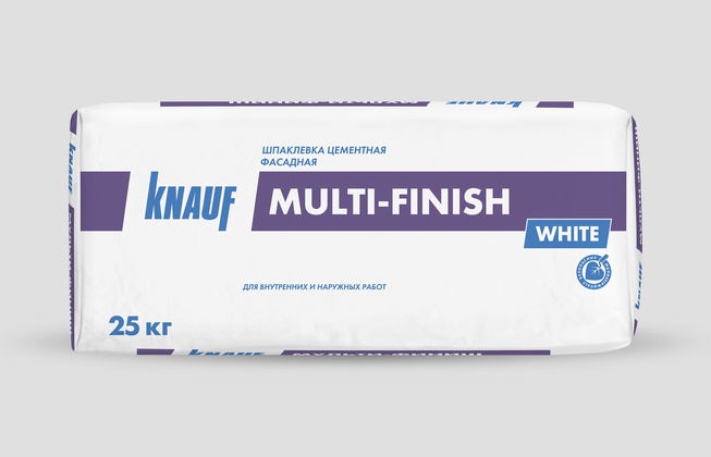 КНАУФ Мульти-Финиш — 25 × Белый — KNAUF