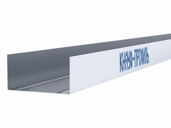 КНАУФ-профиль направляющий (ПН) — 75х40 × 2900 × 0.6 — KNAUF