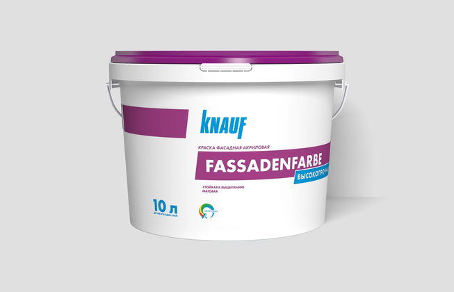 КНАУФ-Фассаденфарбе Акриловая — 10 — KNAUF