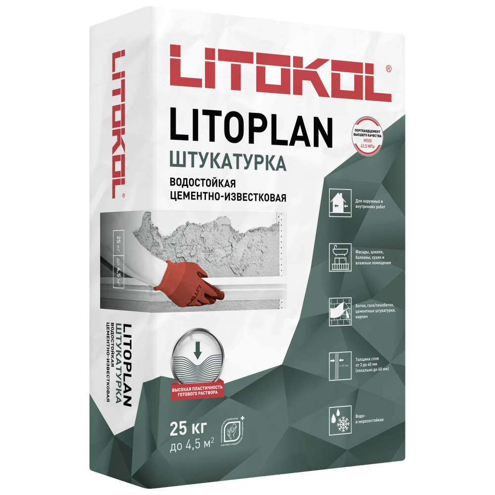 ЛИТОПЛАН / LITOPLAN — 25 кг