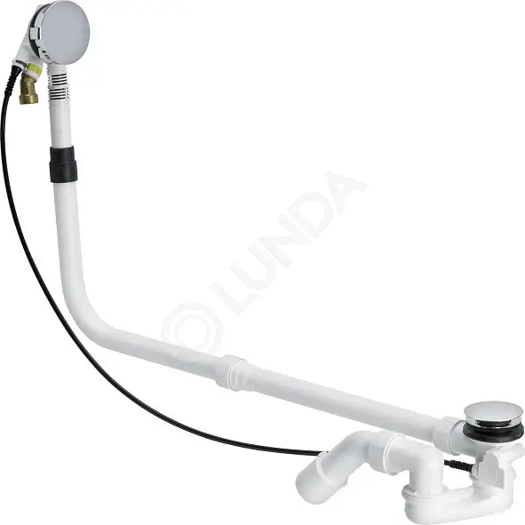 Слив-перелив Multiplex Trio Visign MT5 1070x40/50 мм, модель 6161.70, Viega 727758