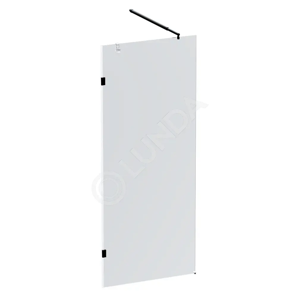Душевая перегородка 80x195 см X-Joy черный, AM.PM W94UWI-80-F1-BTE