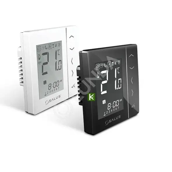 Беспроводной цифровой термостат 4 в 1 с функцией NSB, встраиваемый, 230V, белый, Salus VS10WRF