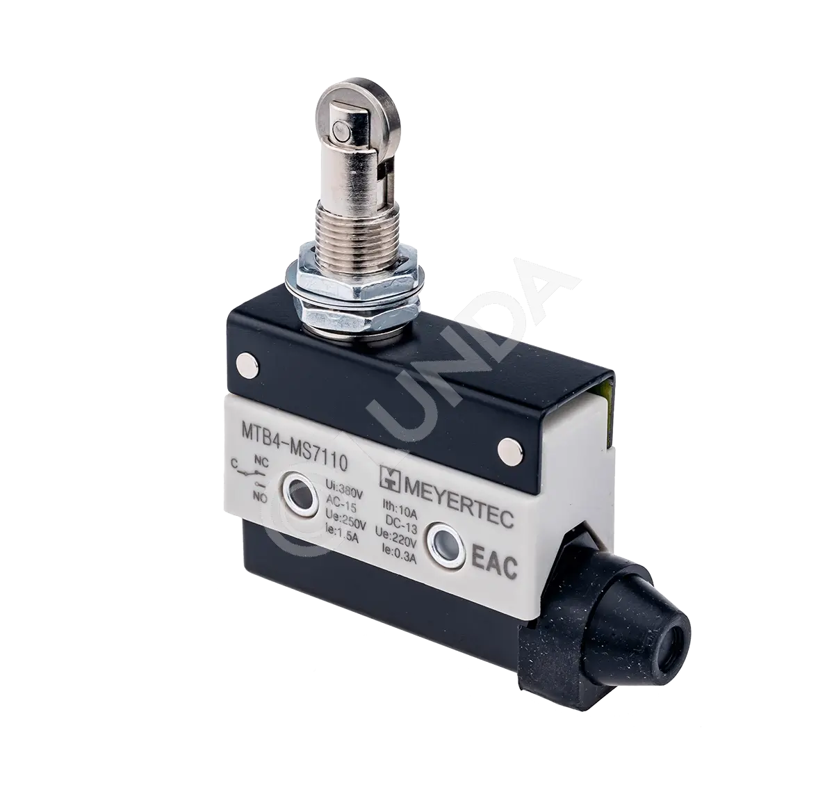 Выключатель концевой, NO+NC, IP54,поворотный нажимной ролик MTB4-MS7110, ОВЕН 54257