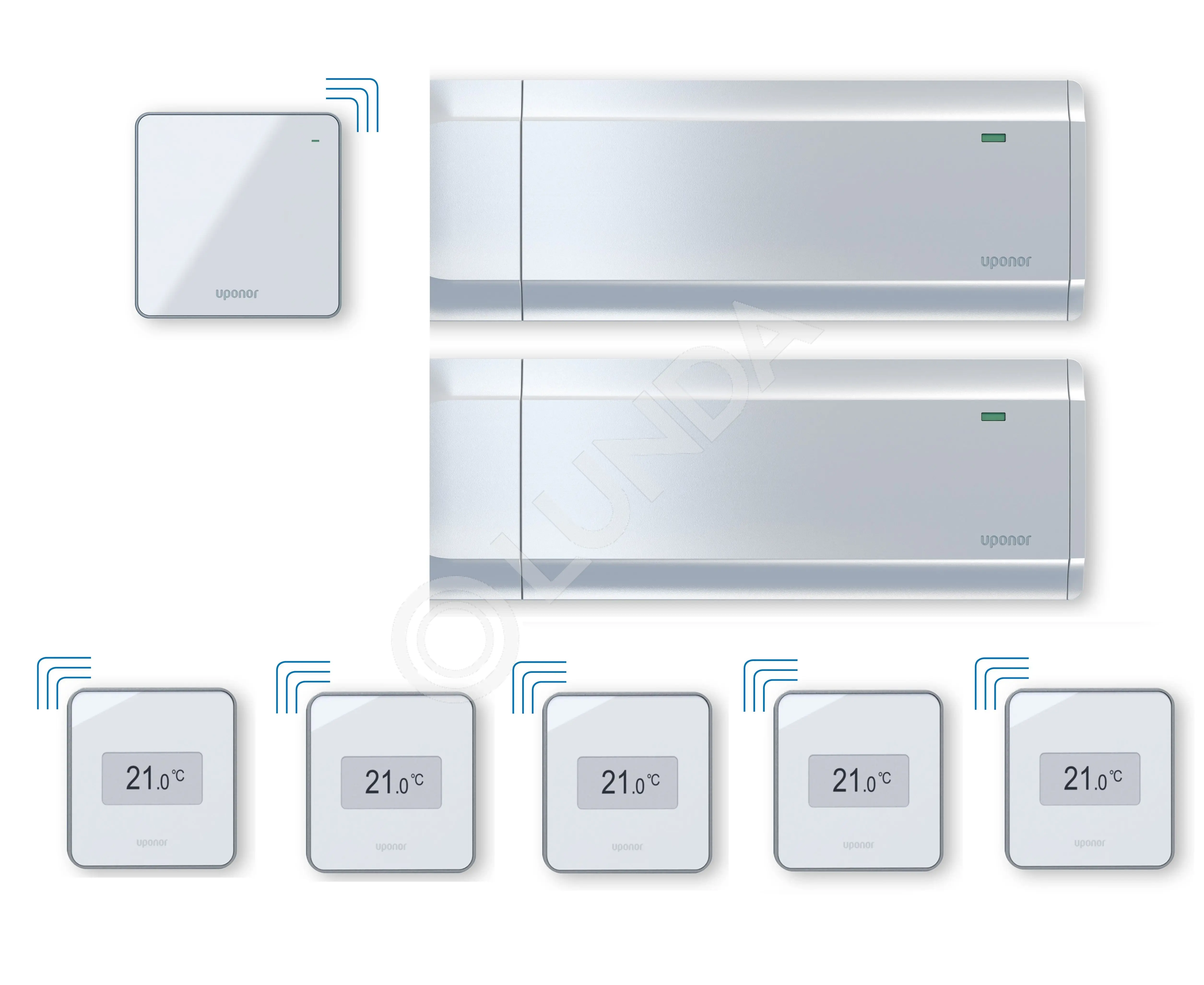 Комплект автоматики Smatrix Wave Pulse L, Uponor 1093289