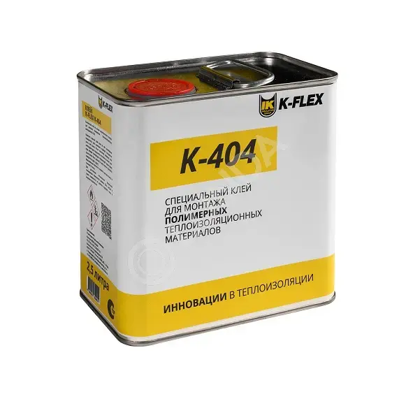 Клей для монтажа полимерных теплоизоляционных материалов K-404, 2,5 л, K-flex R850CL020004