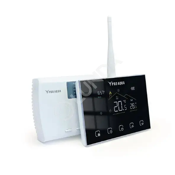 Термостат комнатный беспроводной с WiFi с сенсорным управлением, Pro Aqua AVT.003.WF