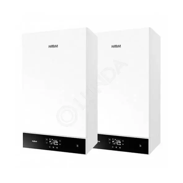 Каскадная установка Auros 48 кВт (2 котла KA11124 24+24) с каскадным контроллером, Warm KA11048