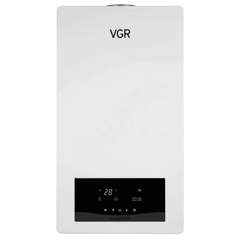 Котел газовый настенный turboFLEX VUW 25, 25 кВт двухконтурный, закр. камера, конвекционный, VGR 4600011007