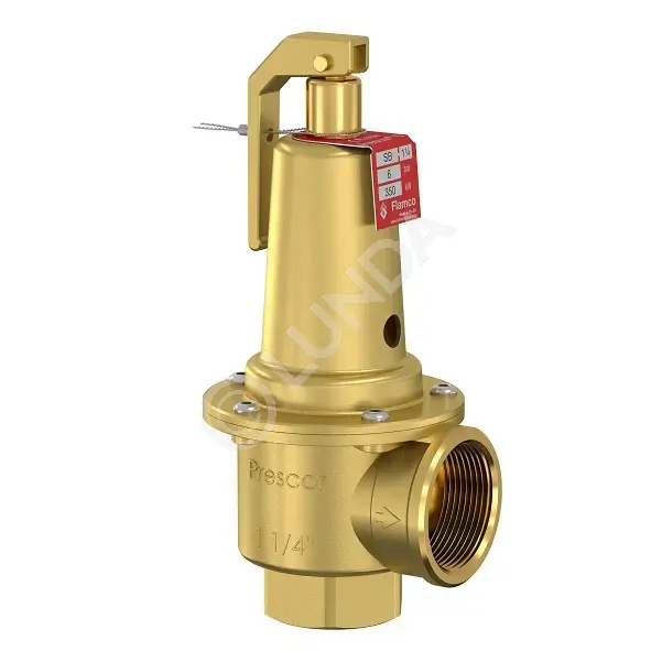 Предохранительный клапан Prescor SB 6.0 бар 2"х2 1/2", Flamco 29015