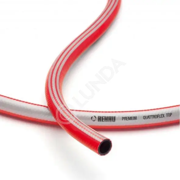 Шланг садовый поливочный, 13 мм(1/2")/20 м, 50бар, Premium Quattroflex Top Rehau 10973961600