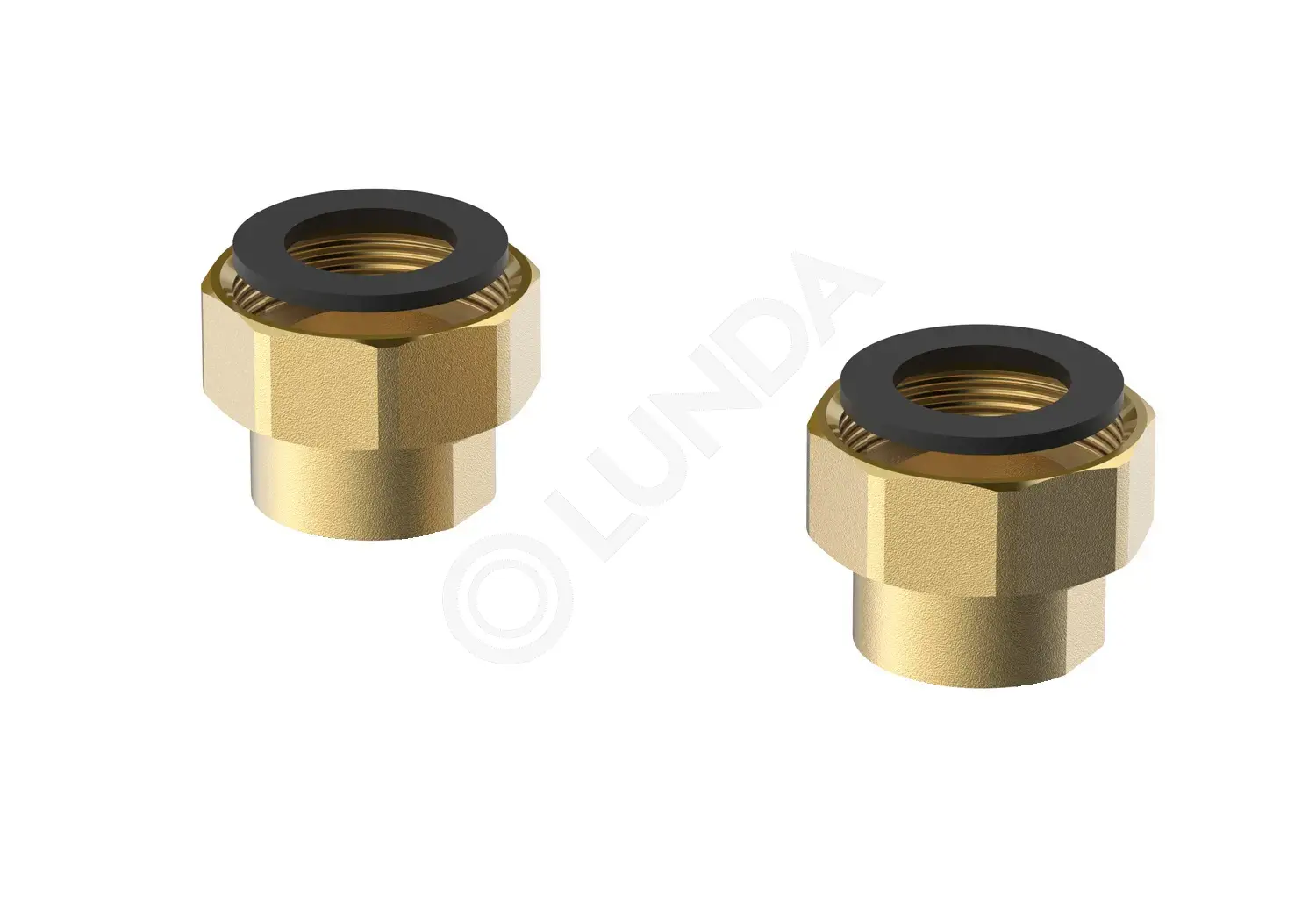 Комплект резьбовых соединений НГ 1 1/2" × 1", Meibes M66305.1RU