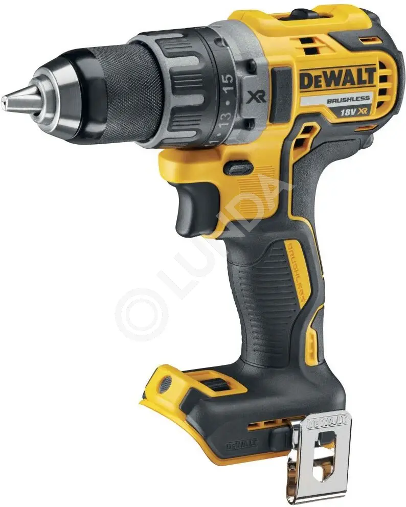 Дрель-шуруповерт DeWalt DCD791D2-QW, аккум. 18В/2Ач, бесщет., 550-2000 об/мин, 70Нм, 2АКБ, ЗУ, кейс TSTAK, DeWalt DCD791D2-QW