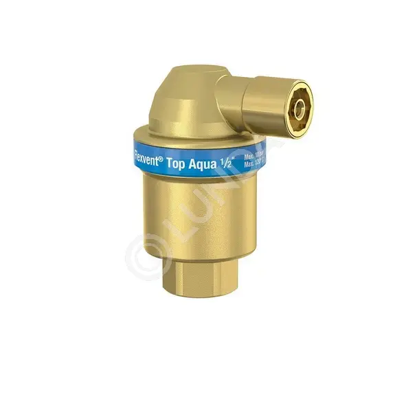 Воздухоотводчик поплавковый 1/2" ВP, Tmax=120°С, Flexvent Top Aqua, Flamco 28508