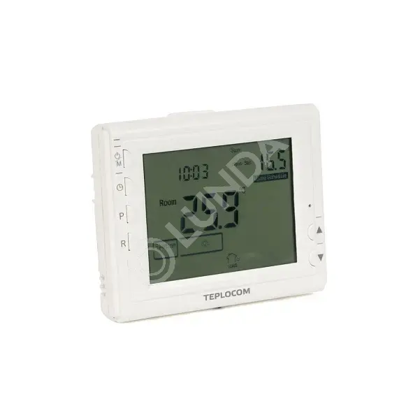 Термостат комнатный, проводной, TEPLOCOM TS-PROG-2AA/8A, Бастион 912