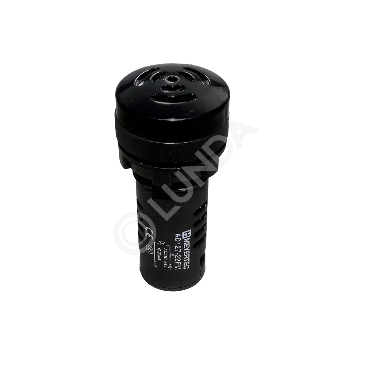 Зуммер без подсветки, 80дБ, черный, 24V AС/DC, IP65, пластик MT22-FM24E, ОВЕН 137330