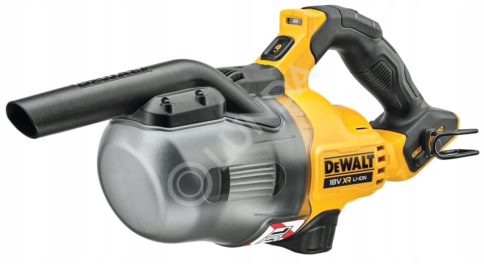 Пылесос DeWalt DCV501LN-XJ, аккум. 18В, ручной, бак 0.75л, щеточный, насадки, сумка, DeWalt DCV501LN-XJ