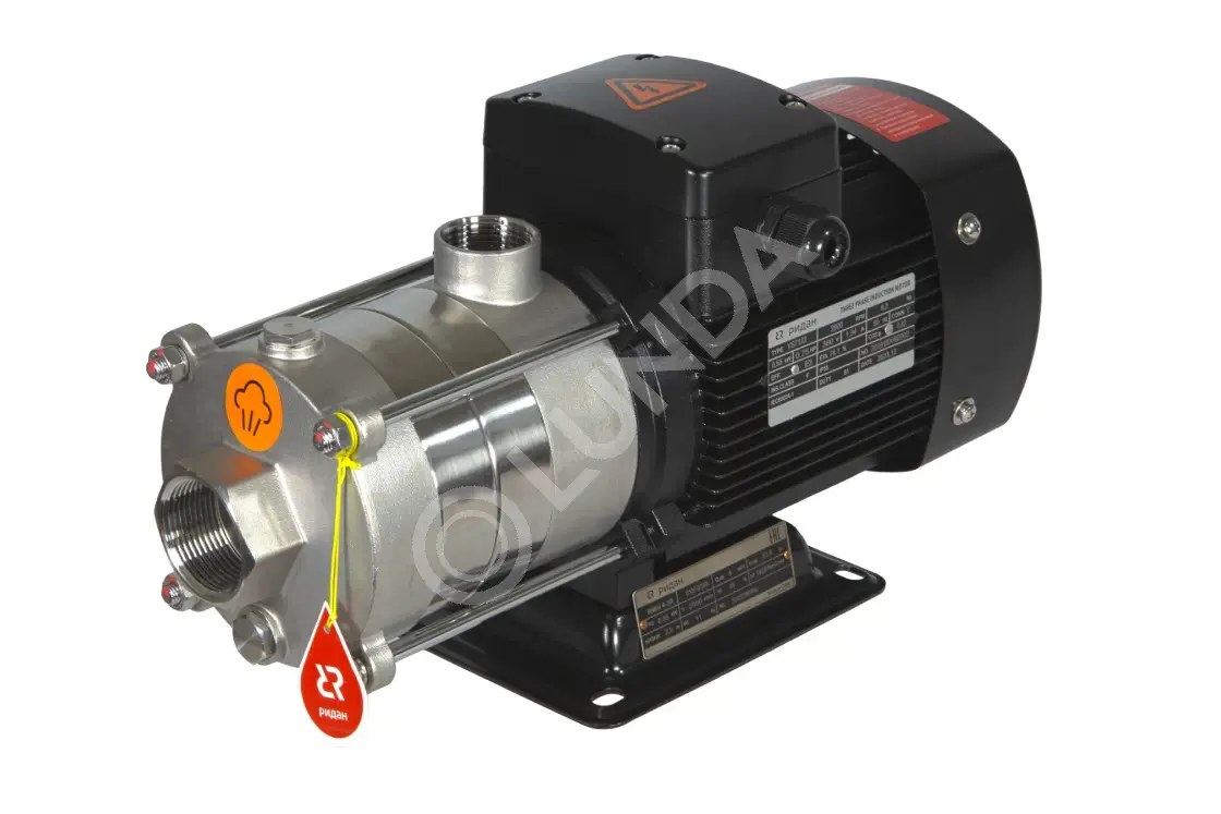Насос RMHI 2-5R, PN10, резьбовое присоединение, T макс. 120 °C. Ридан 015P2355