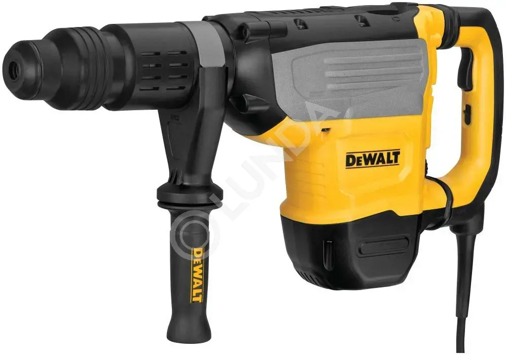 Перфоратор щеточный DeWalt D25773K-QS, 1700 Вт, патрон SDS-Max, 19.4 Дж, 145-290 об/мин, бур до 52 мм, DeWalt D25773K-QS