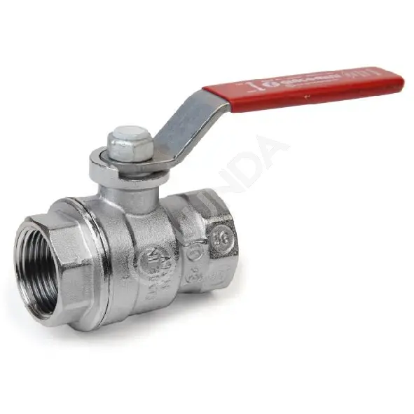Шаровой кран латунный полнопр. 1/4"ВР, ручка-рычаг, Giacomini R850X021