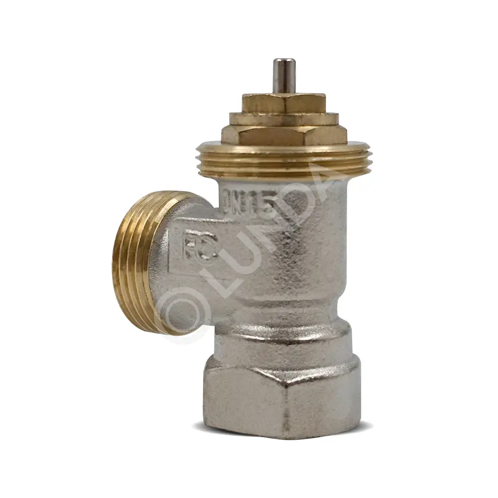 Вентиль угловой Primoclima Armature термостатический ВР-НР 1/2"х3/4", без хвостовика, никель, Primoclima PC3412TANN / 0001-001-A-1234 (PC3412TANN)
