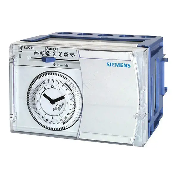 Контроллер отопления с функциями управления ГВС, без таймера, 230В, Siemens RVP211.0