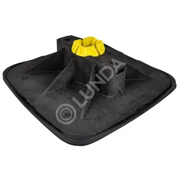 Кровельная опора BIS Yeti (BUP) 335x335мм с антивибрационным ковриком, Walraven 67685201