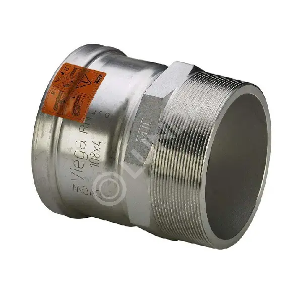 Соединительный элемент Sanpress Inox XL 64,0 x 2 1/2, нерж. сталь, мод. 2311XL, Viega 619985