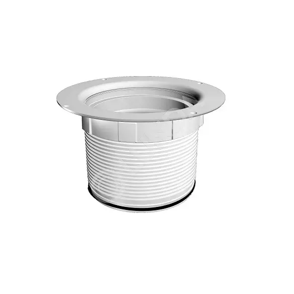 Кольцо наращивания трапа Ду 150 мм, 35-107 мм, Uponor Drain 1093091