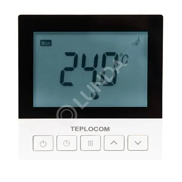 Термостат для электрического теплого пола Teplocom TSF-Prog-220/16A, Бастион 921