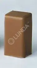 Заглушка коричневая (розница 4 шт в пакете, 20 пакетов в коробке) LM 22x10, DKC 00580RB