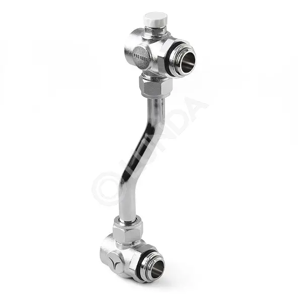 Байпас латунный проходной 1", Pro Aqua BP-m25-m25