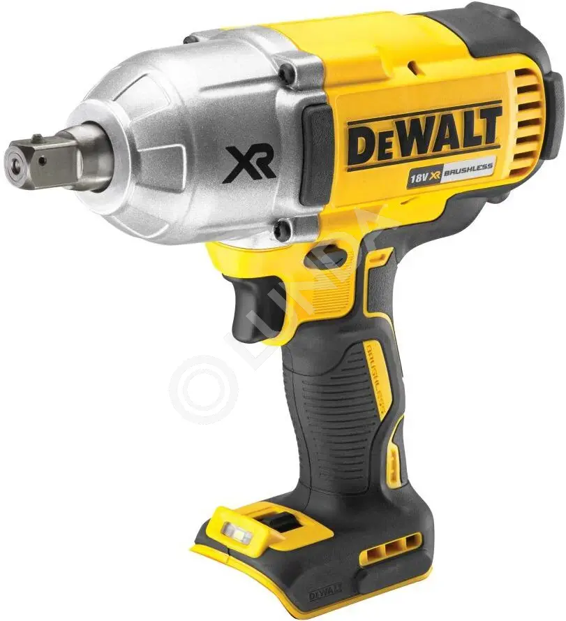Гайковерт DeWalt DCF899P2-QW, аккум. 18В/5Ач, бесщет., удар, 1/2", 400-1900 об/мин, 950Нм, 2АКБ, ЗУ, кейс, DeWalt DCF899P2-QW