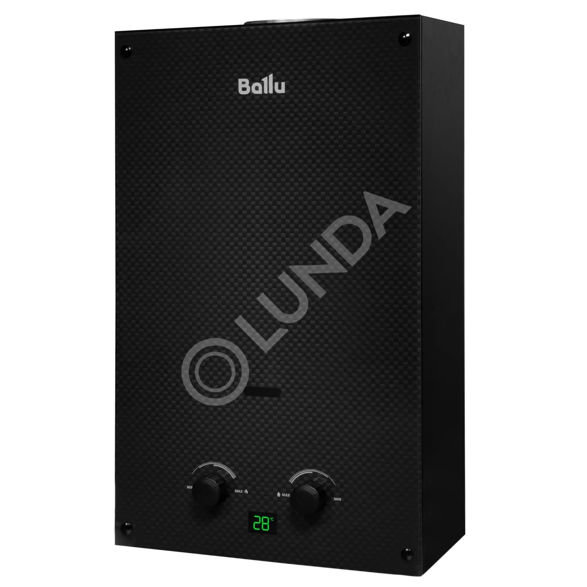 Колонка газовая, Ballu GWH 10 Fiery Glass Carbon