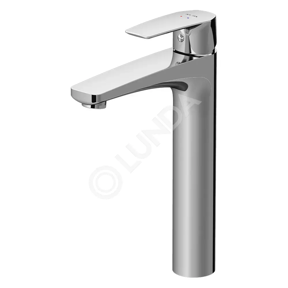 Смеситель для умывальника высокий, Gem, латунь, хром, AM.PM F90A92000