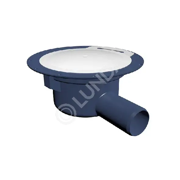 Трап с горизонтальным выпуском, низкий Ду 75/150, Uponor Drain 1093059